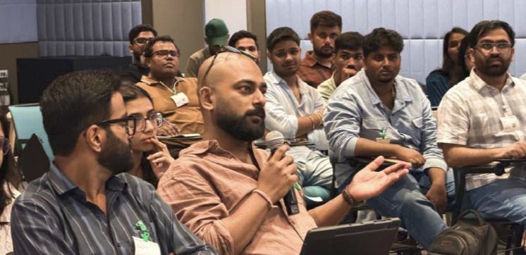Participants in discussion at AgentForge