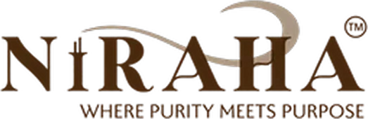 NIRAHA, Where purity meets purpose